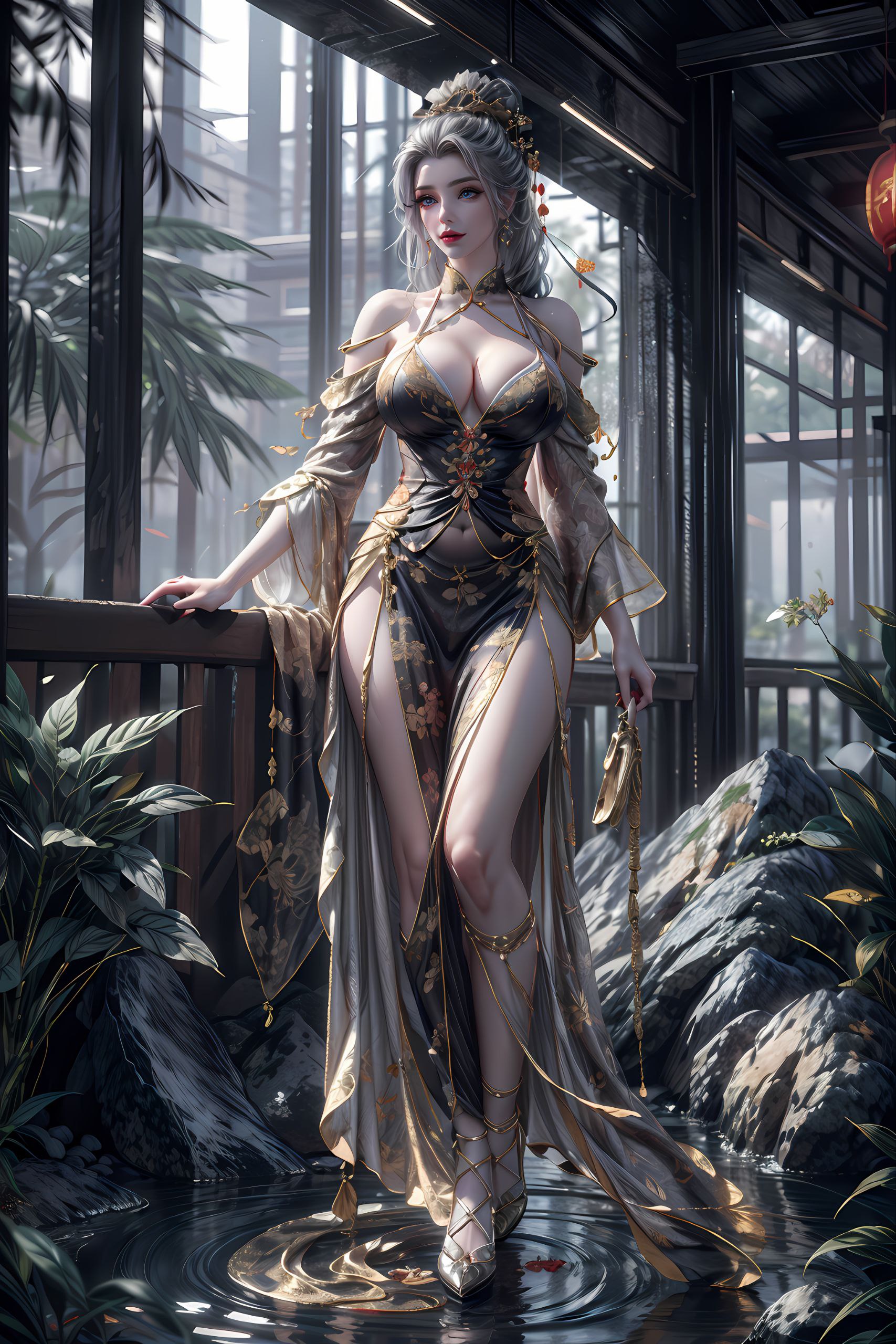 中所展现的