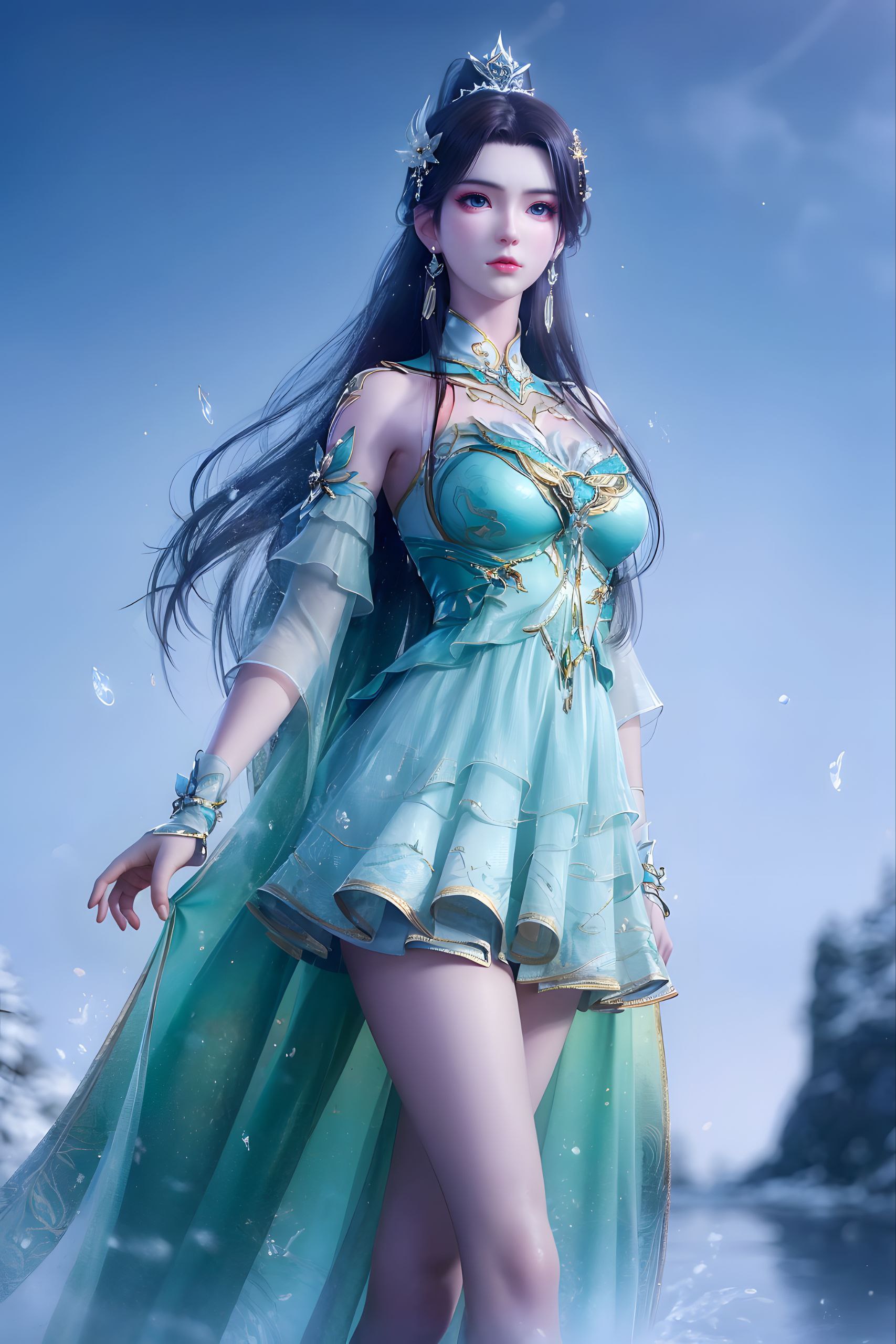 公众面前不